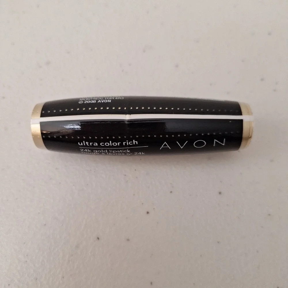 NEW Sealed AVON ULTRA COLOR rich 24K Gold LIPSTICK lip color - GOLDEN ROSE